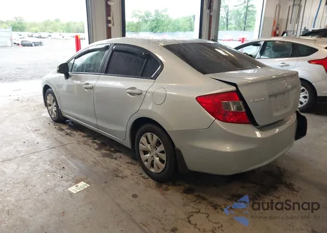 2012 Honda Civic Lx из США, поврежденный, VIN 2HGFB2F57CH579010